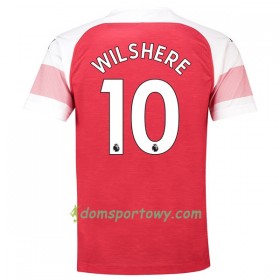 Koszulka Arsenal Wilshere 10 Domowe Koszulki Piłkarskie 2018-2019 Krótki Rękaw